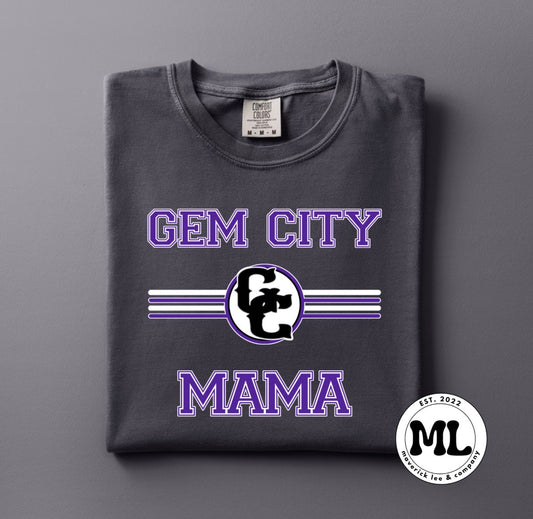 Gem city mama - unisex varsity
