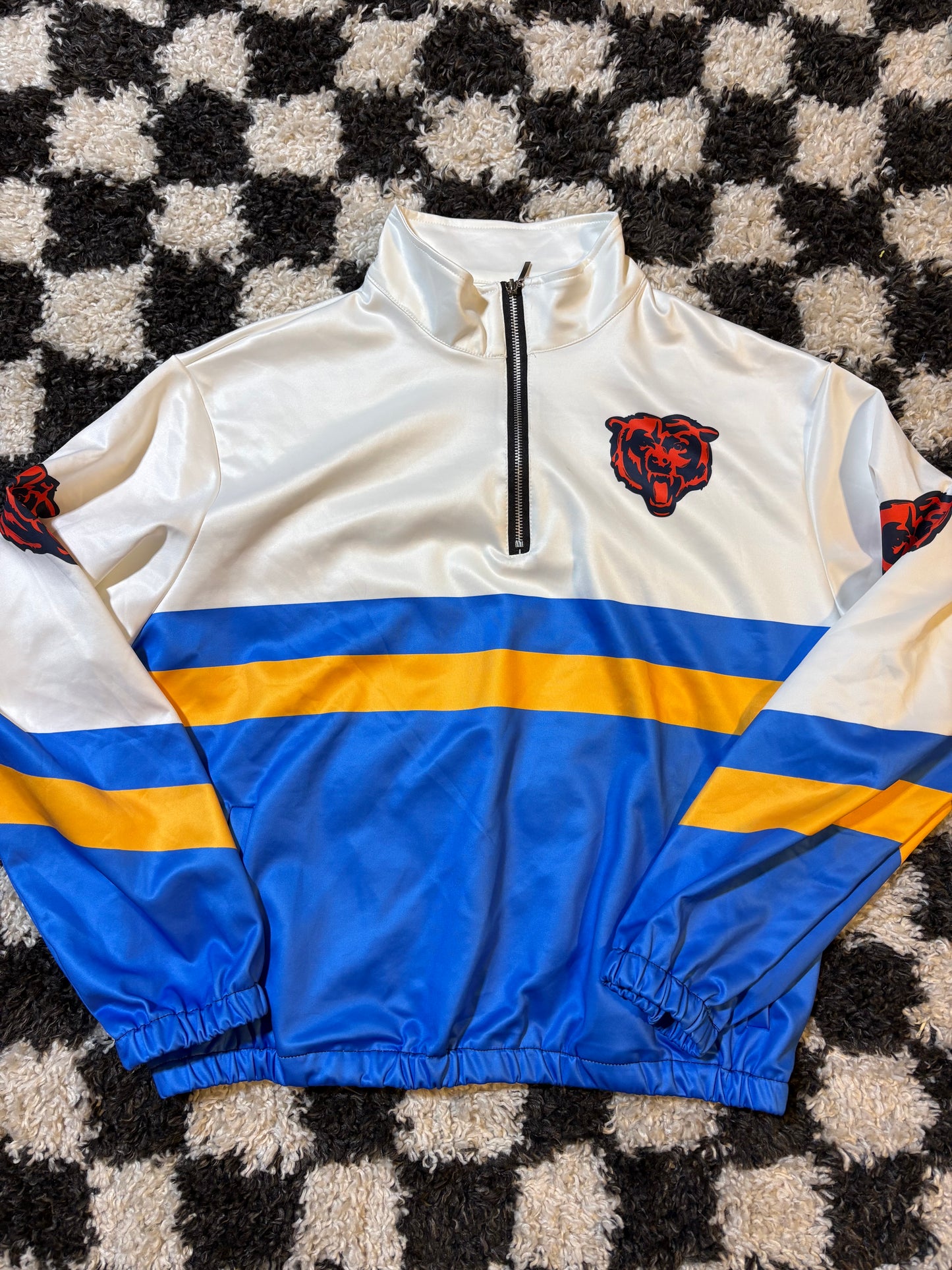 Discounted 2X quarter zip in stock ￼