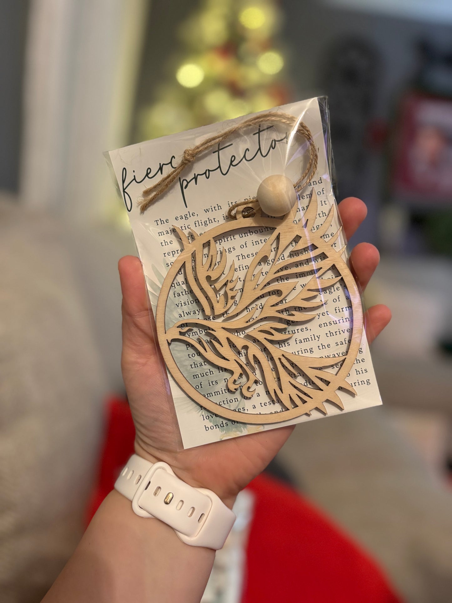 In stock fierce protector ornament
