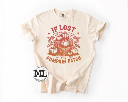 If lost return to the pumpkin patch