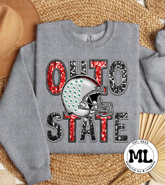 Faux embroidered sequins Ohio