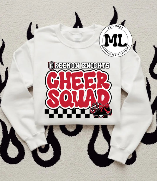 Greenon Knights cheer squad