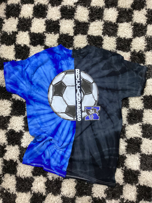 Large split tee in stock