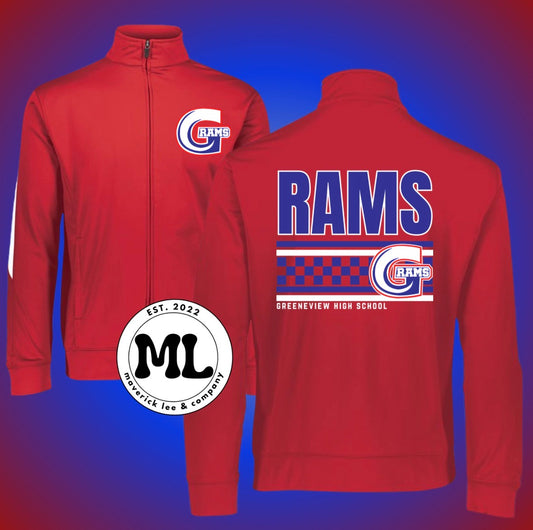 Greeneview Rams checkered Jacket