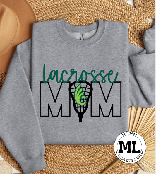 Wilmington Quakers distressed lacrosse mom