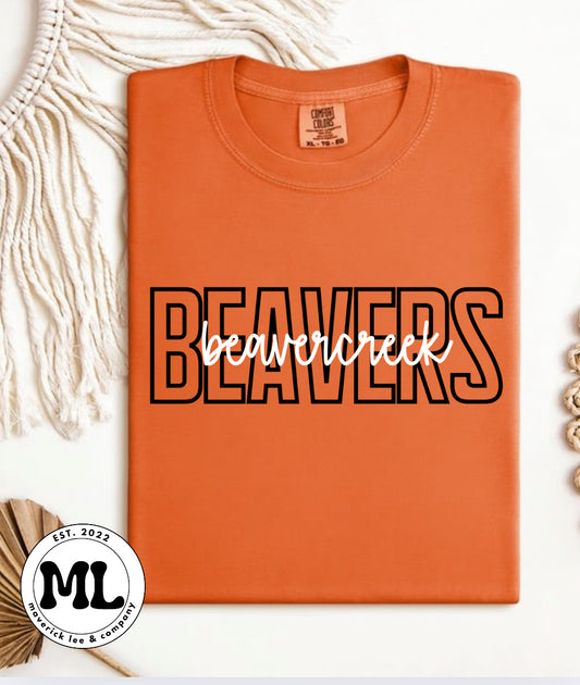 Beavercreek Beavers outline