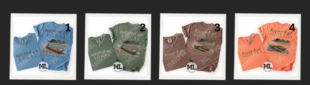 Washed up locals / river rat collection