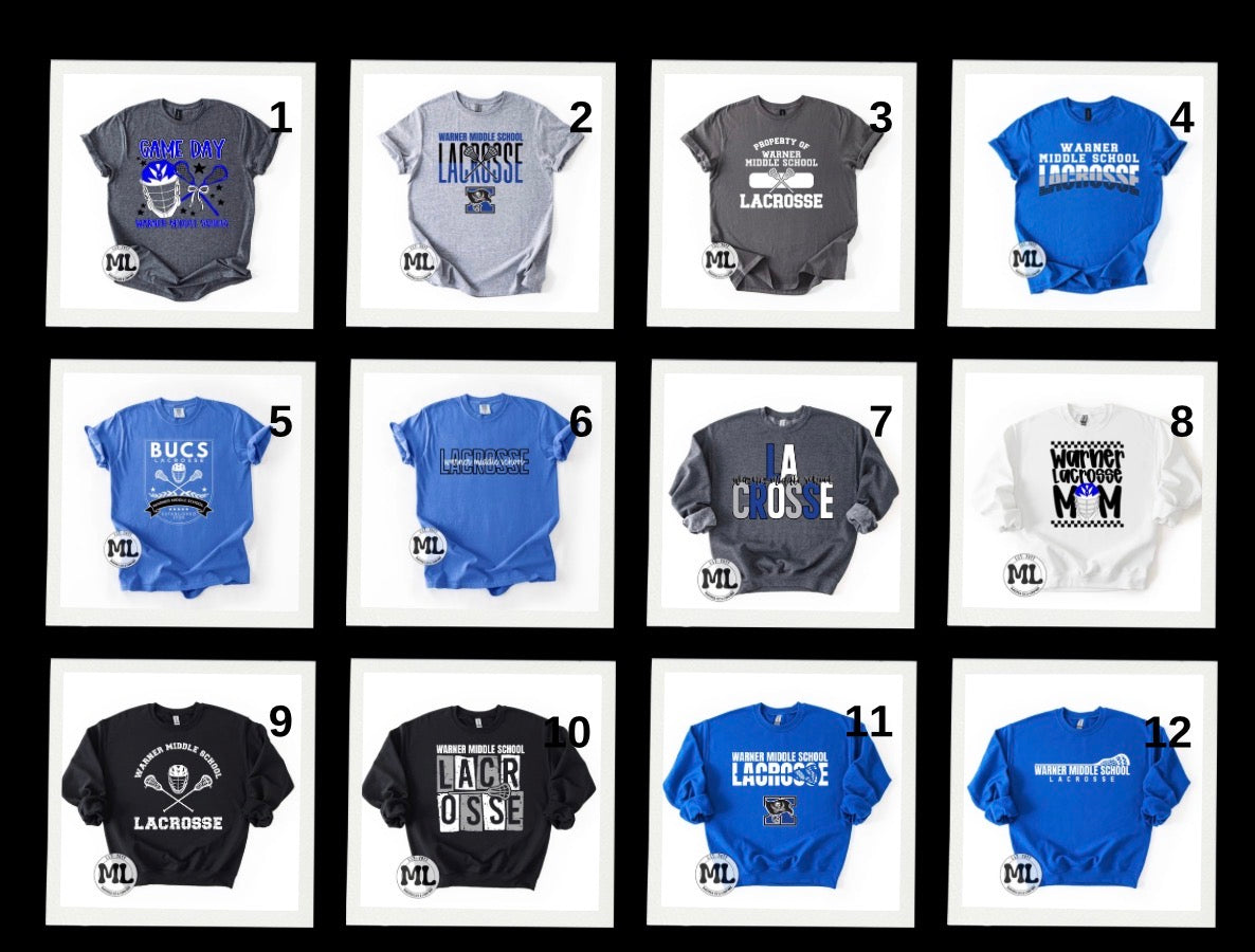 Warner Buccaneers Lacrosse Collection