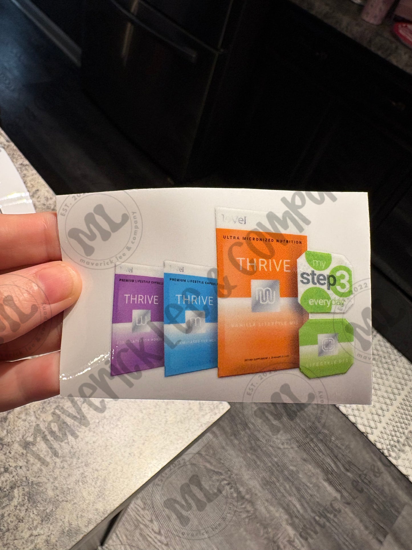 3 Steps 4” – UVDTF sticker