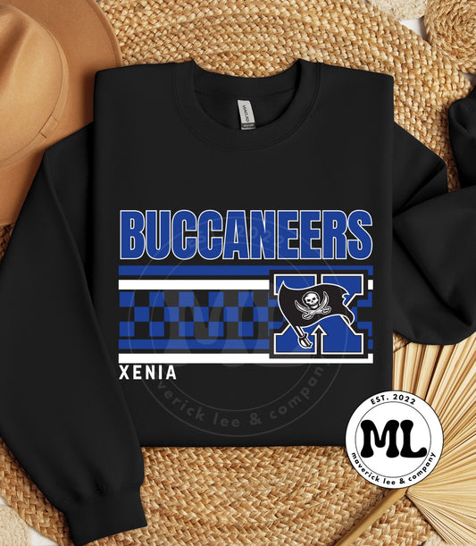 Xenia Buccaneers unisex checkered