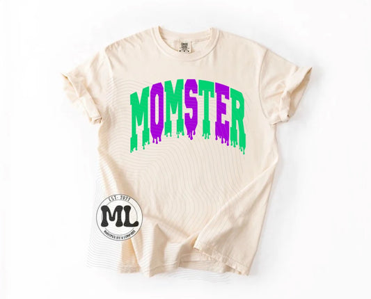 Momster - green and purple