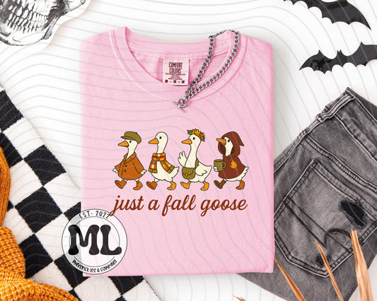 Just a fall goose