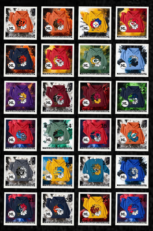 Pro large floral collection