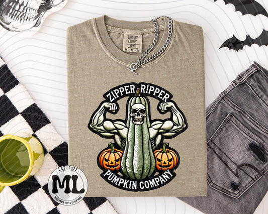 Zipper ripper pumpkin Company