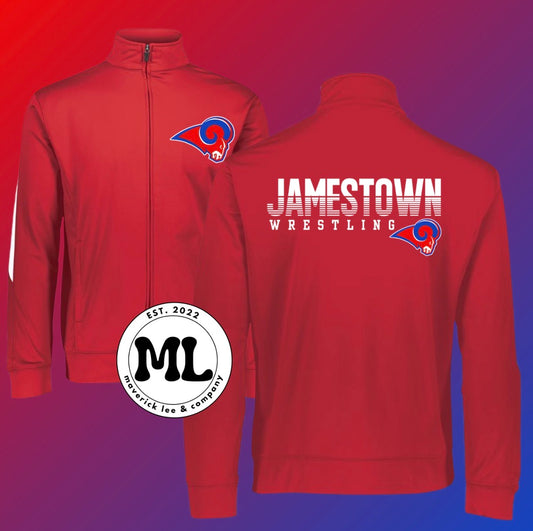 Jamestown wrestling jacket 1