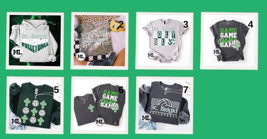 St. Brigid Volleyball collection