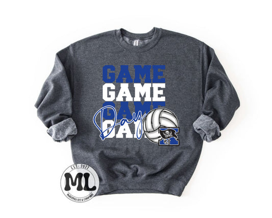 Xenia Volleyball Game day