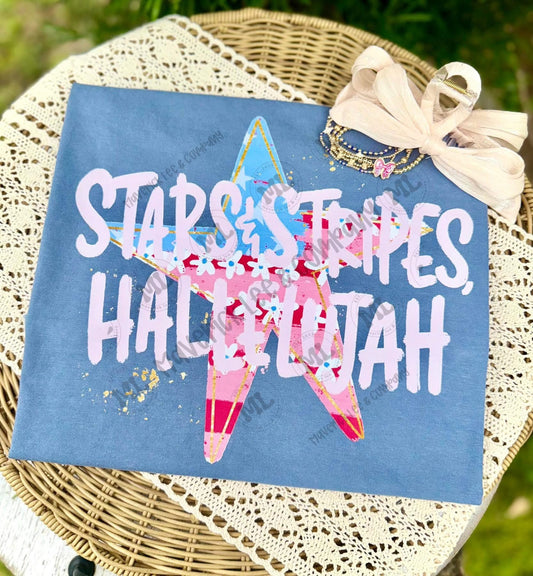 Stars and stripes hallelujah – pink