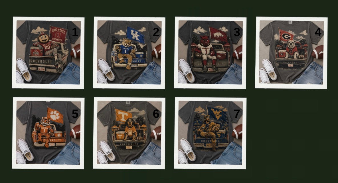 Tailgating mascot collection