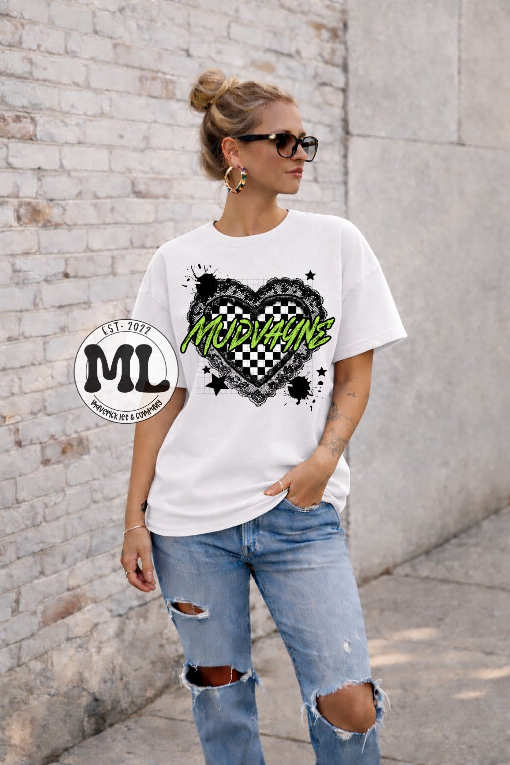 Black lace + green music collection