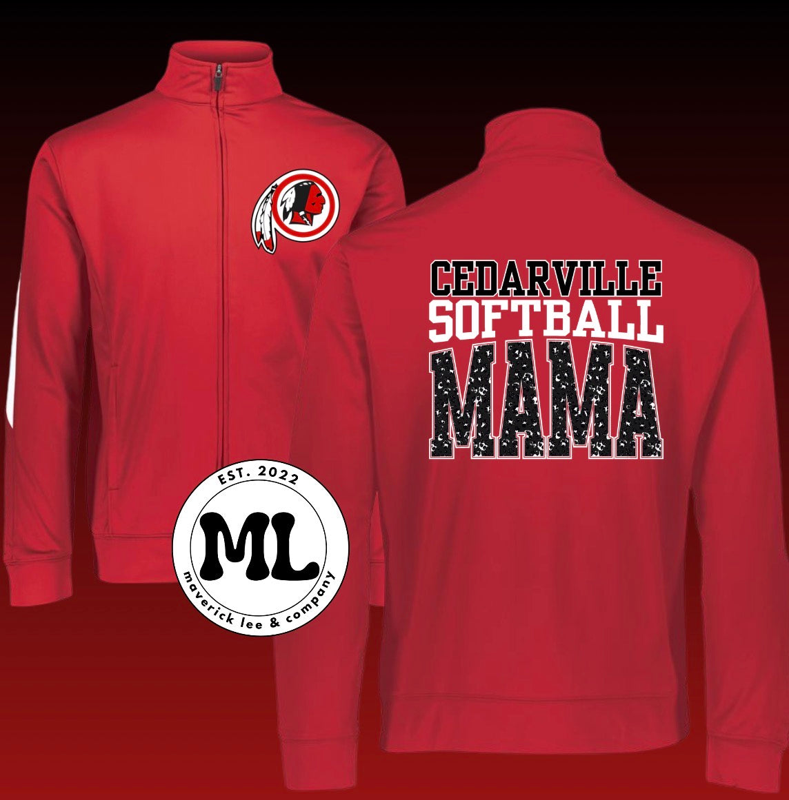 Cedarville Indians softball mama Jacket