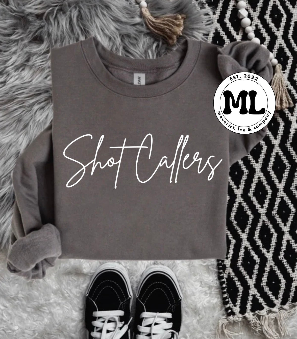 Shot Callers - white simple