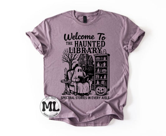 Welcome to the haunted library