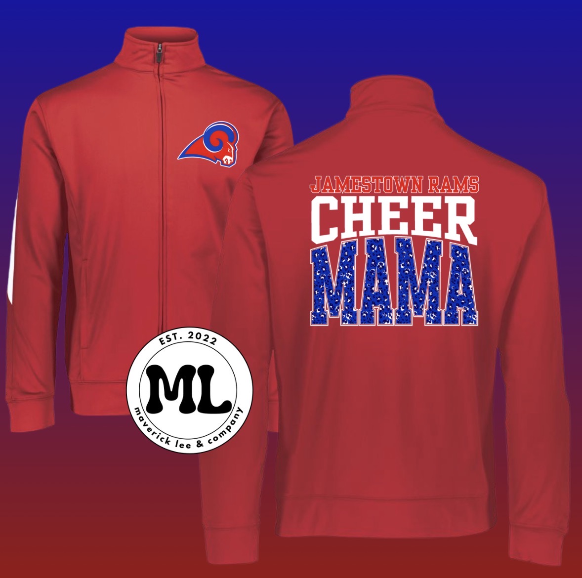 Jamestown Rams mama Jacket