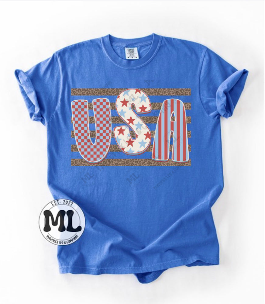 USA cheetah stripe