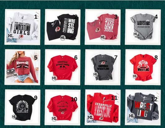 Cedarville Wrestling collection