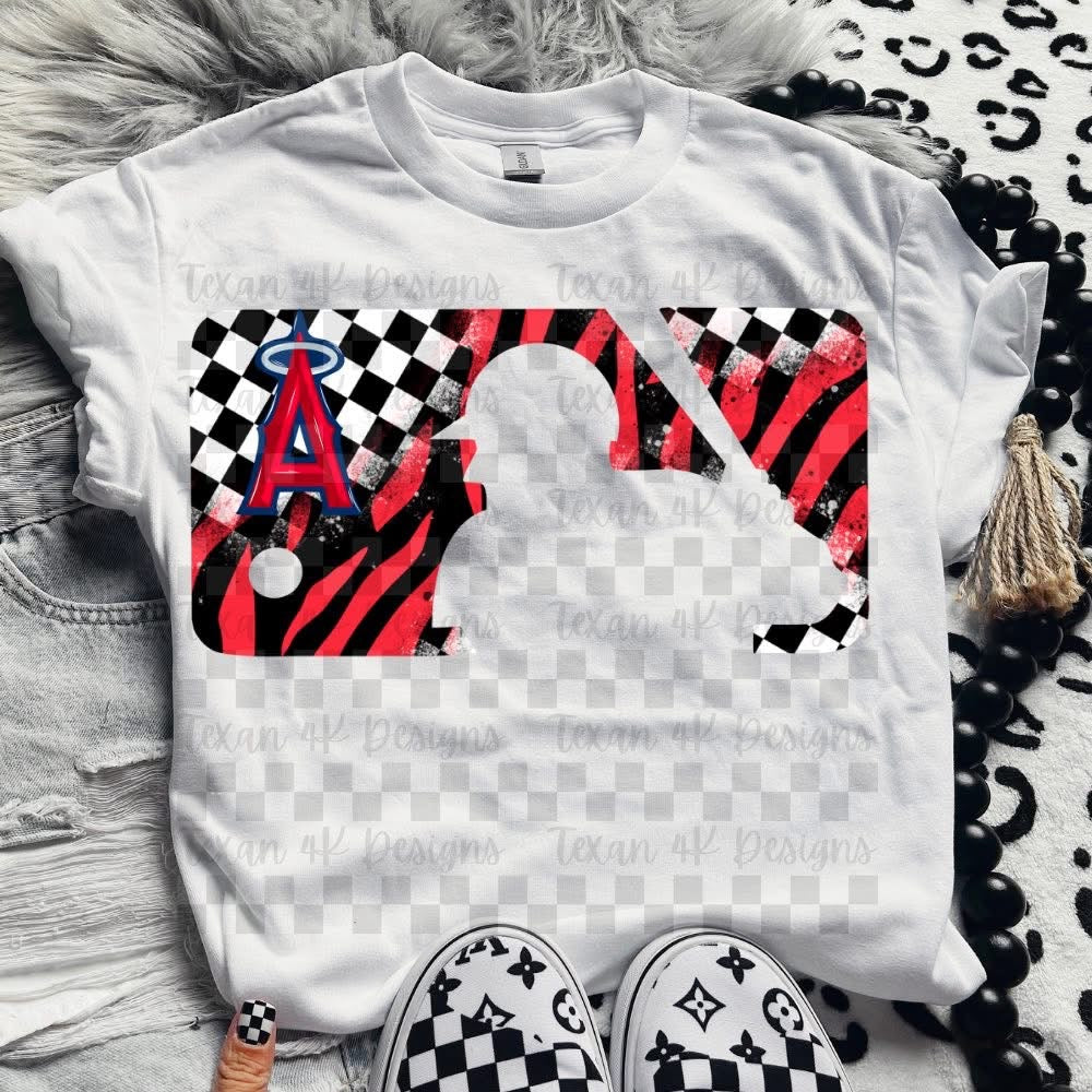 Zebra and checkered baseball collection