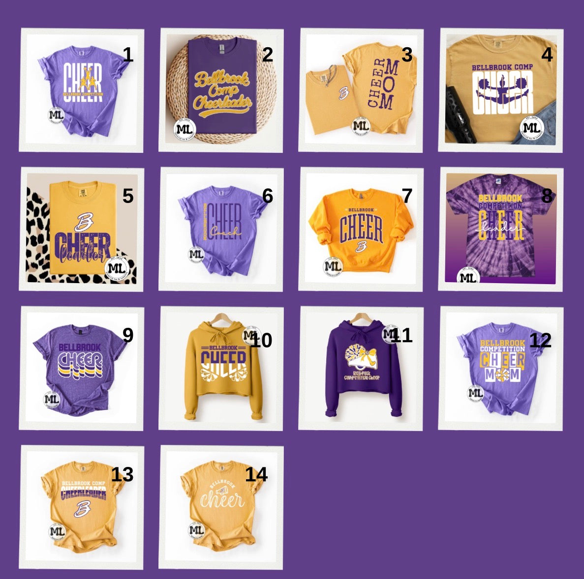 Bellbrook Cheer collection