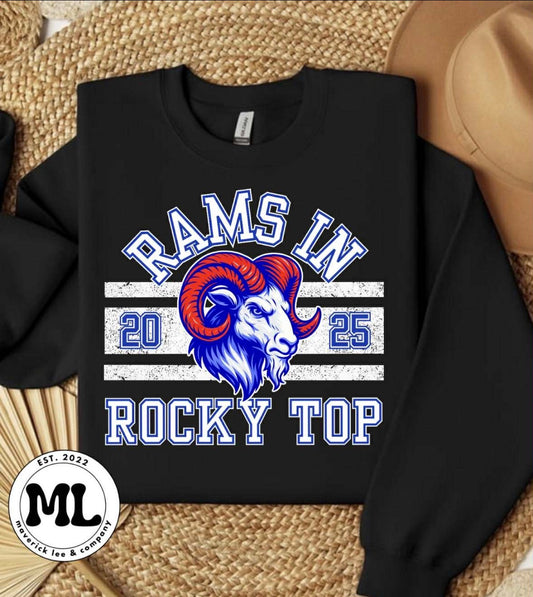 Rams in Rocky top 2025