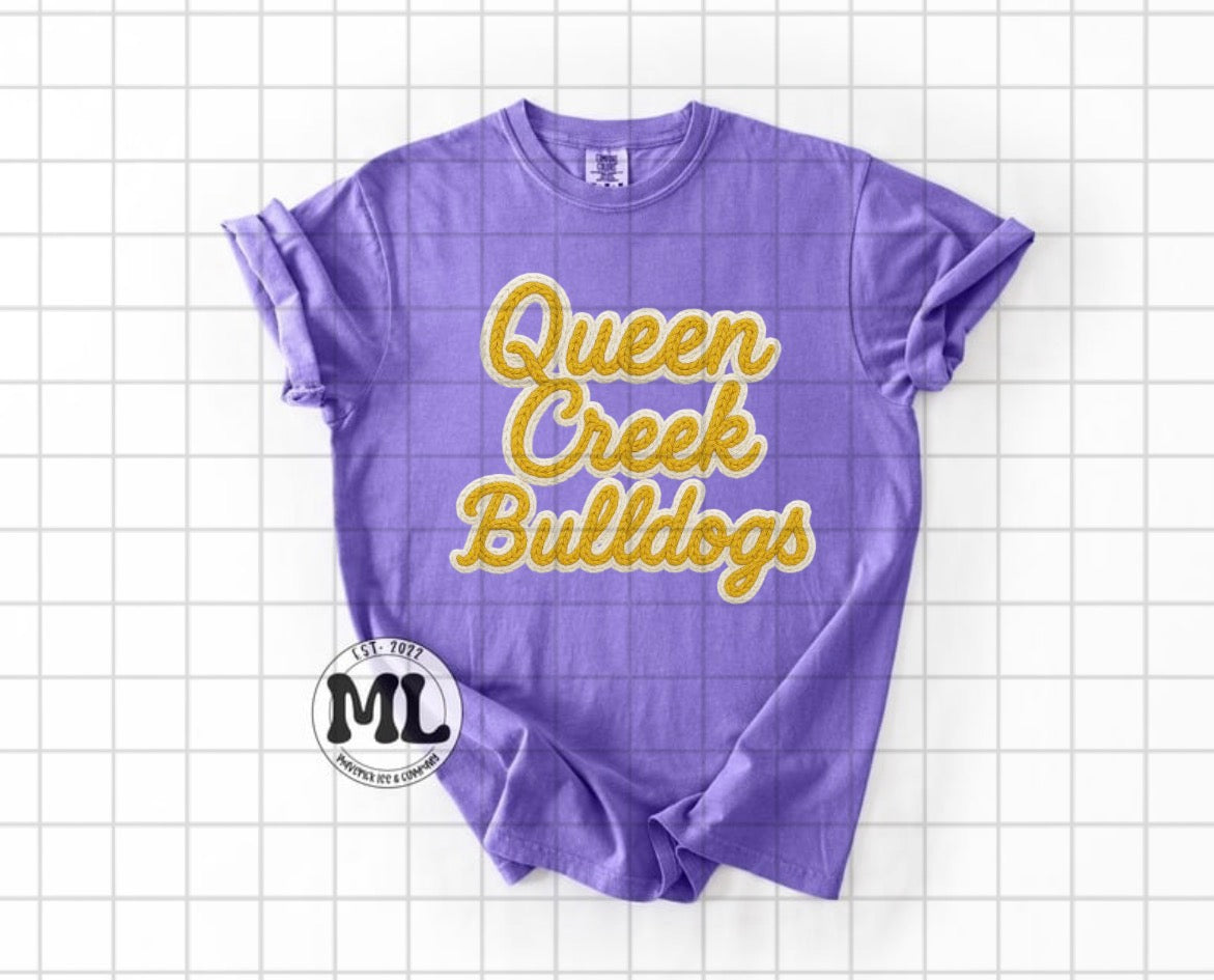 Queen Creek faux crochet