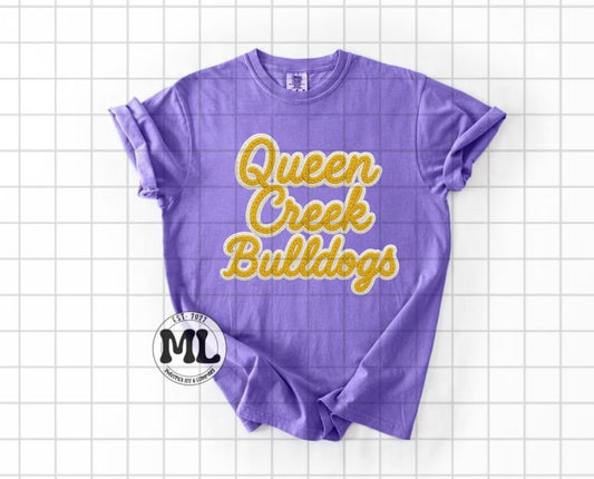 Queen Creek faux crochet