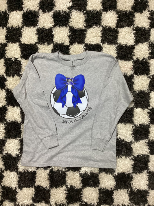 Youth medium long sleeve tee in stock