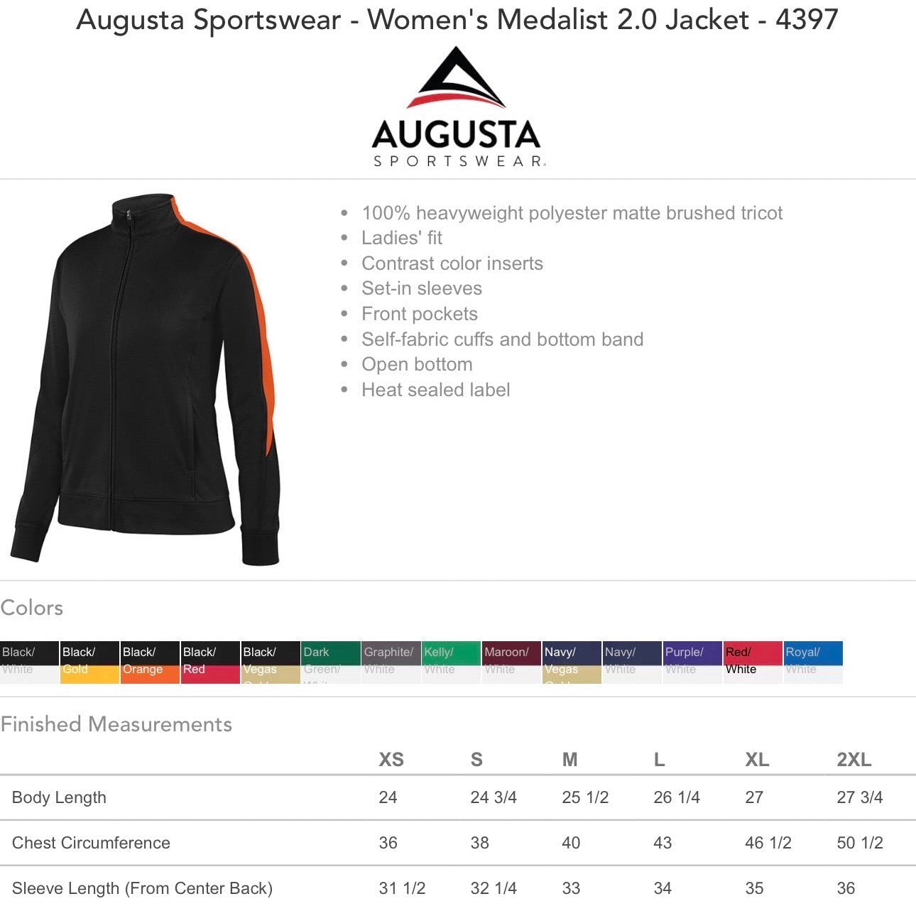 Beavercreek dance teams jacket