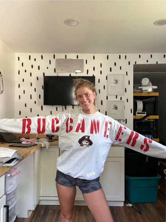Oversized custom Mascot sweatshirt