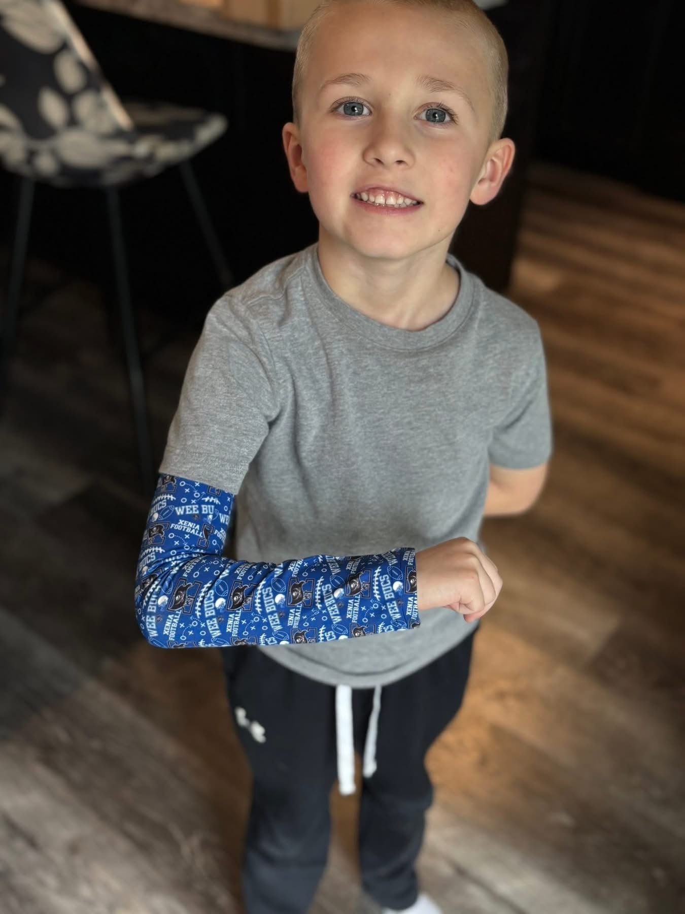 Wee Bucs arm sleeve - Blue