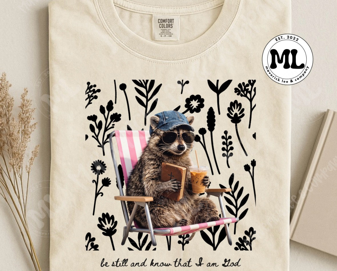 Raccoon Worship chair