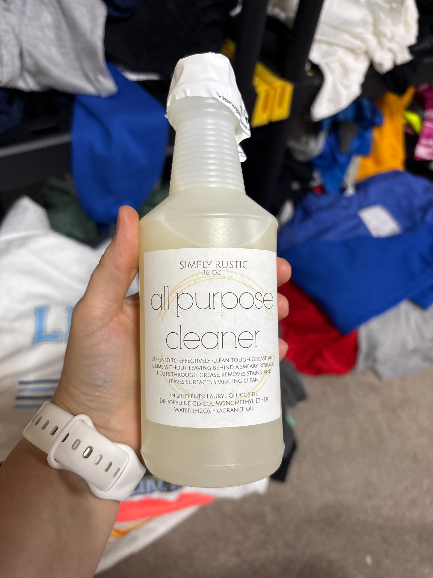 All purpose cleaner in stock - mystery scent