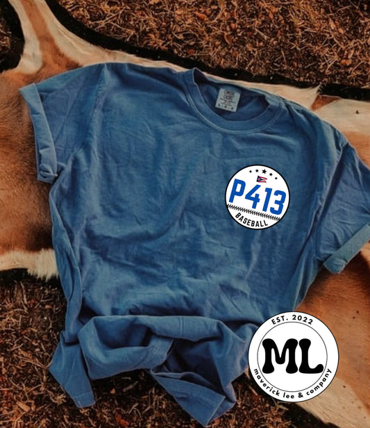 P413 - colored logo pocket