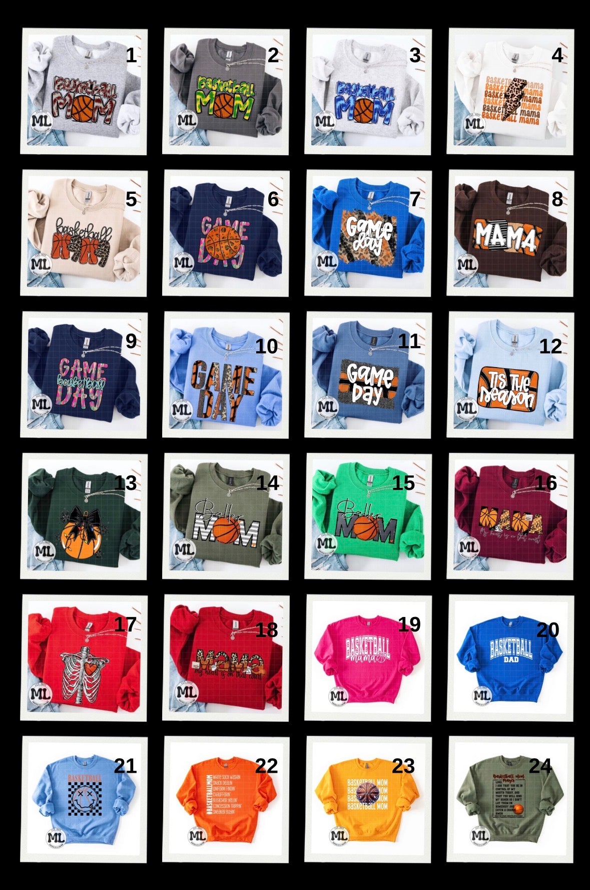 Basketball fan collection