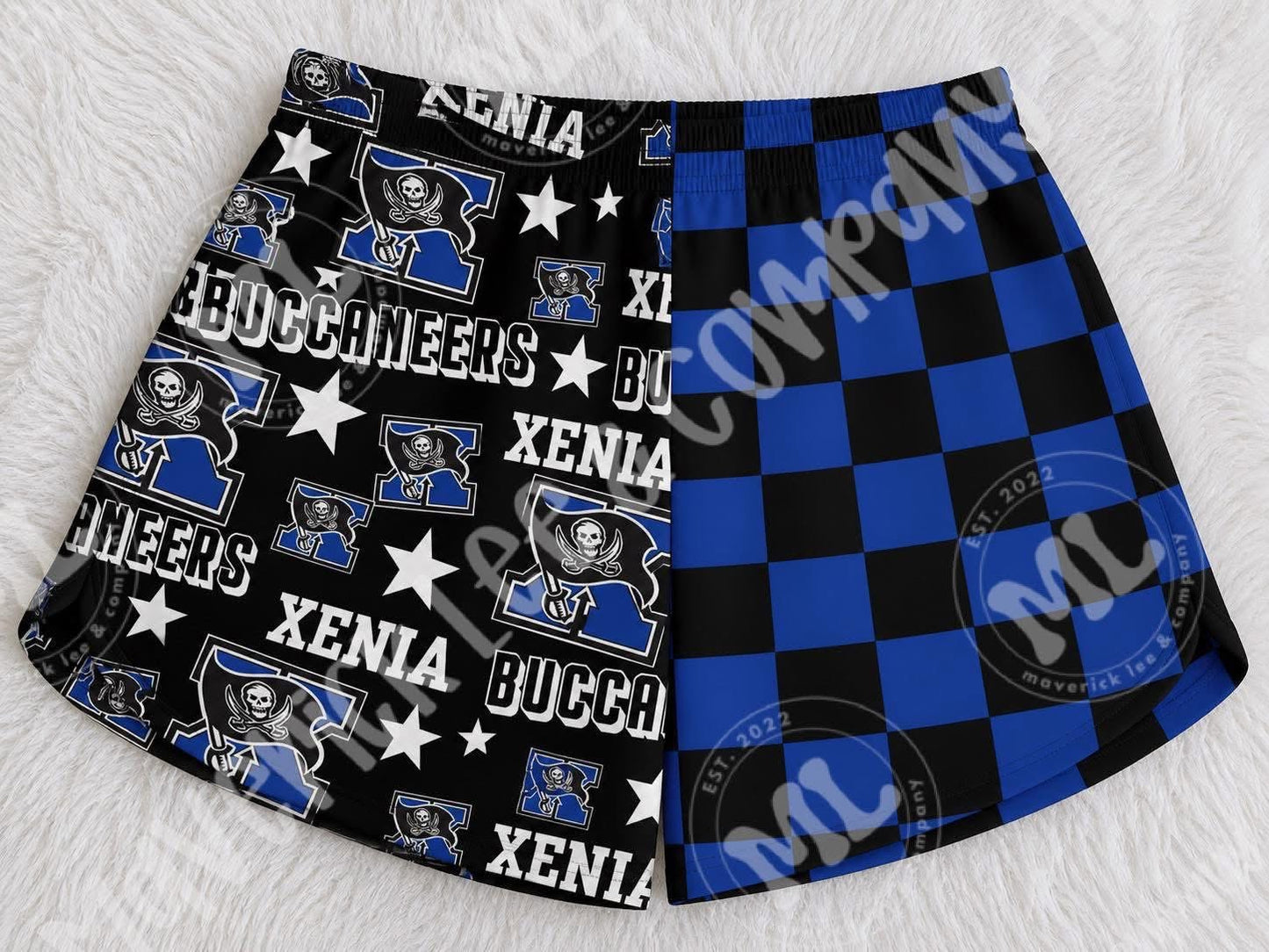 Custom Print Split Running Shorts