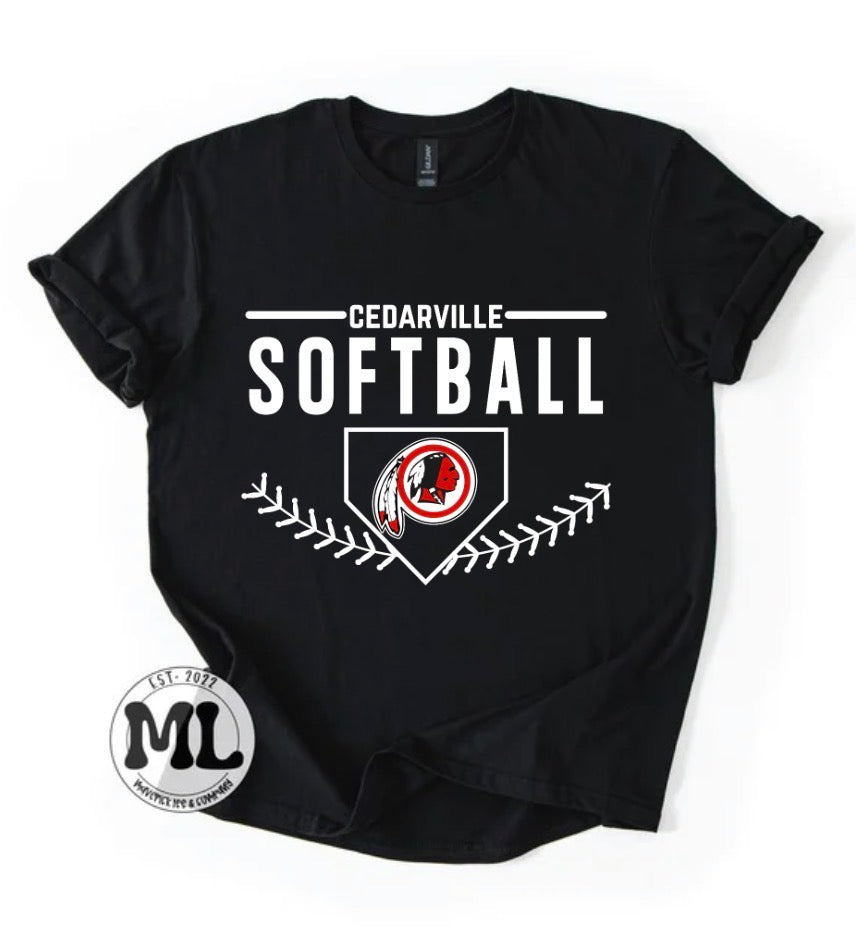Cedarville Indians softball collection