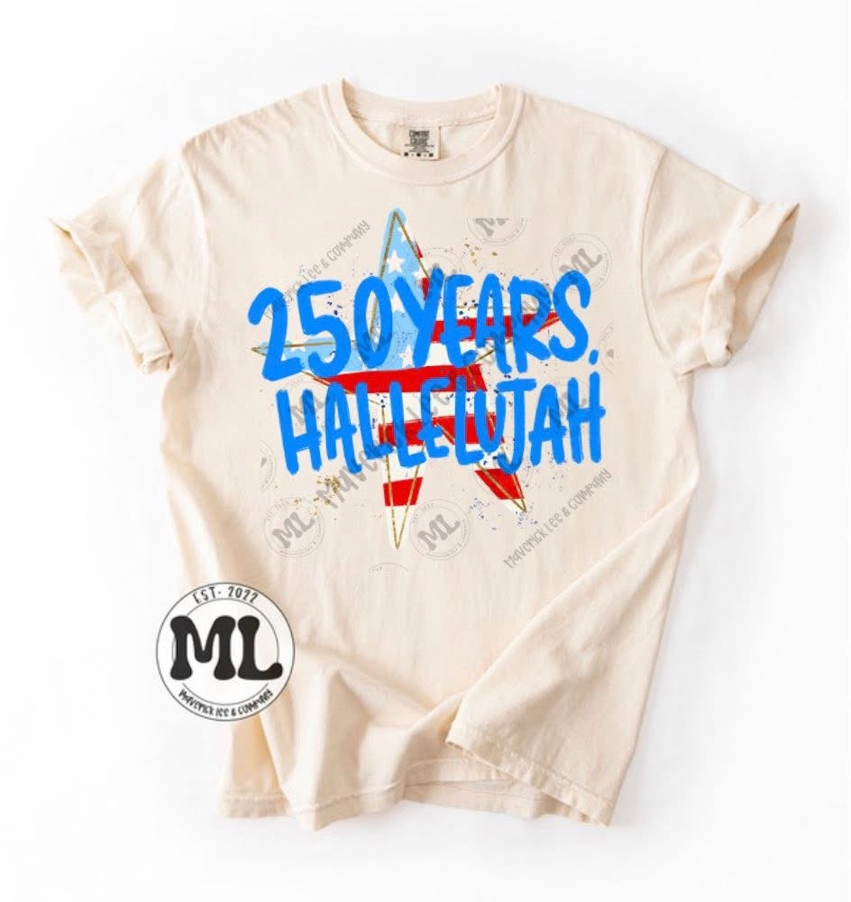 250 years hallelujah
