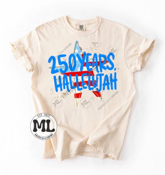 250 years hallelujah