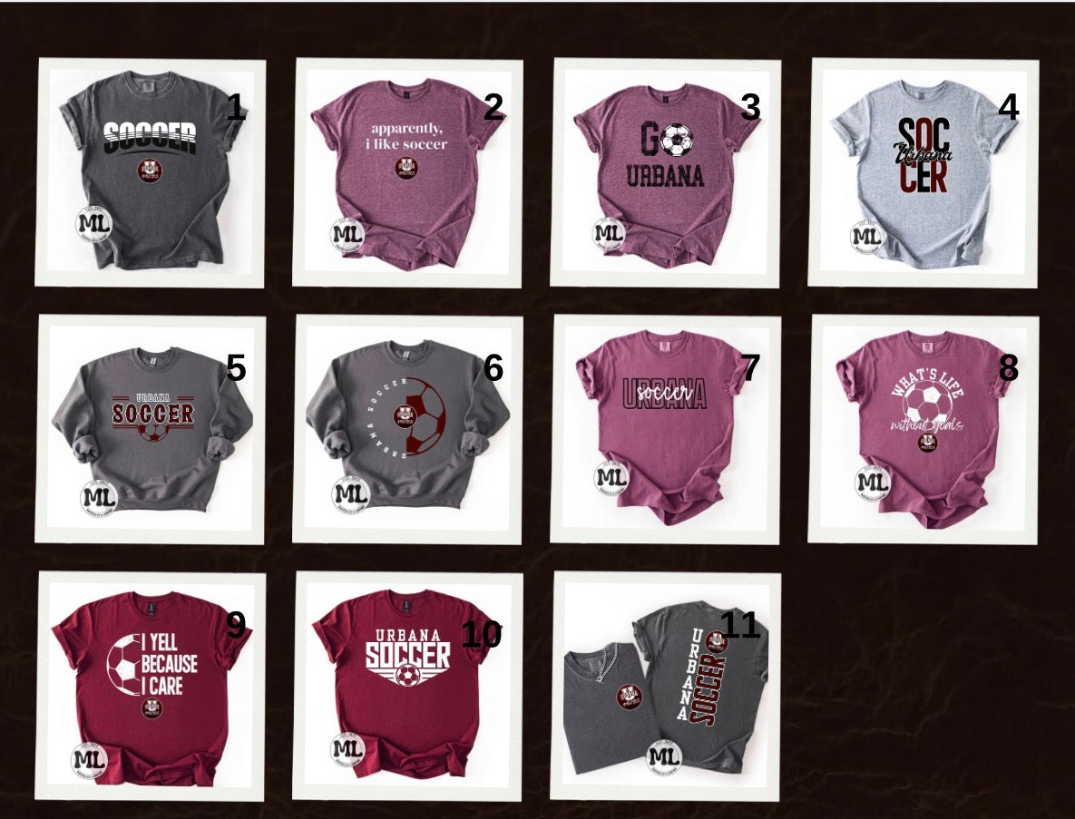 Urbana Soccer collection August 2026