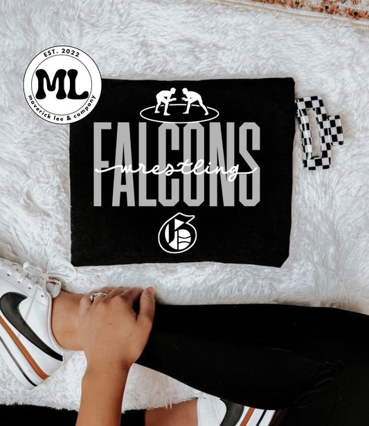 Graham falcons - wrestling block + script
