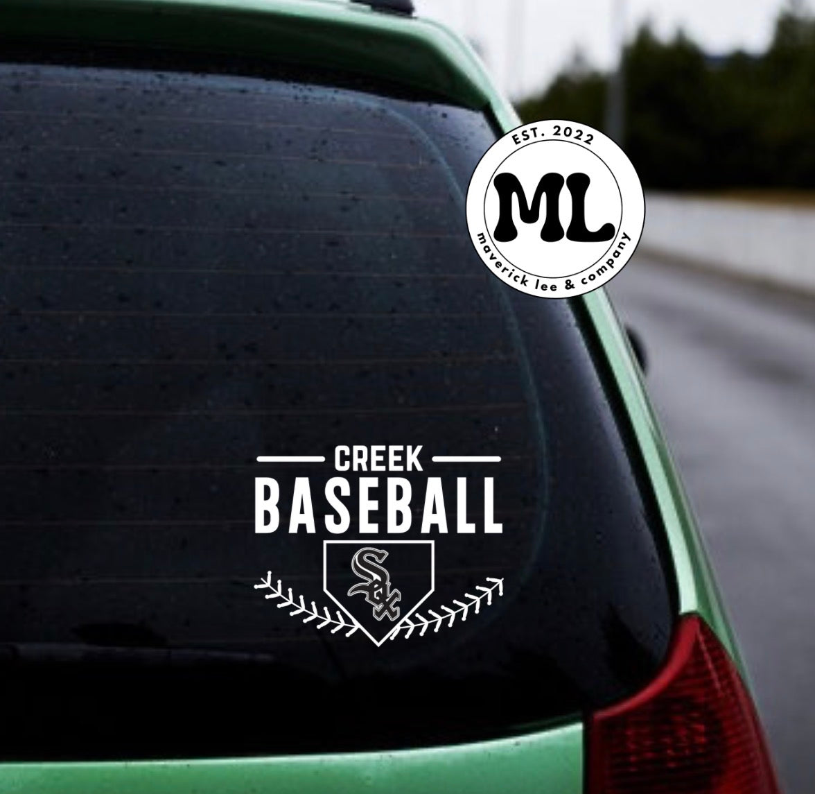 Beavercreek Sox baseball decal